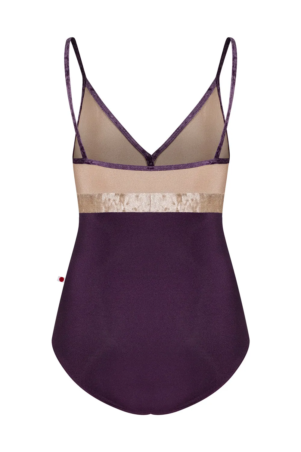Adult Zoe HC N- Eggplant/ N-Toffee Leotard
