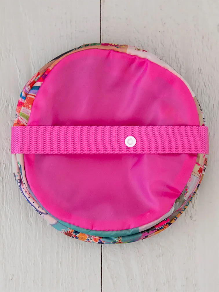 CHIRP PATCHWORK POP-UP TRASH CAN