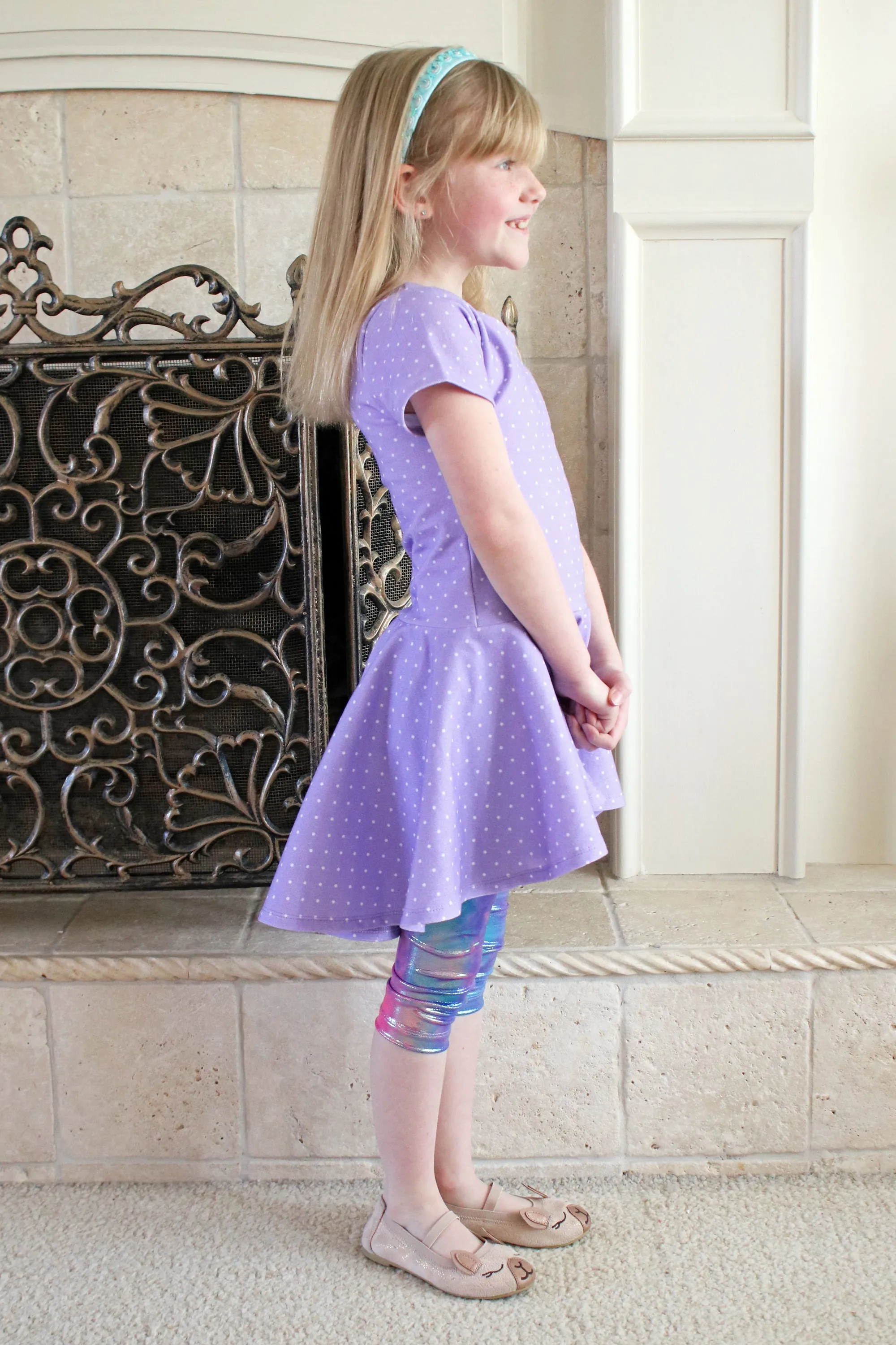 Mya Hi-Lo Peplum Top