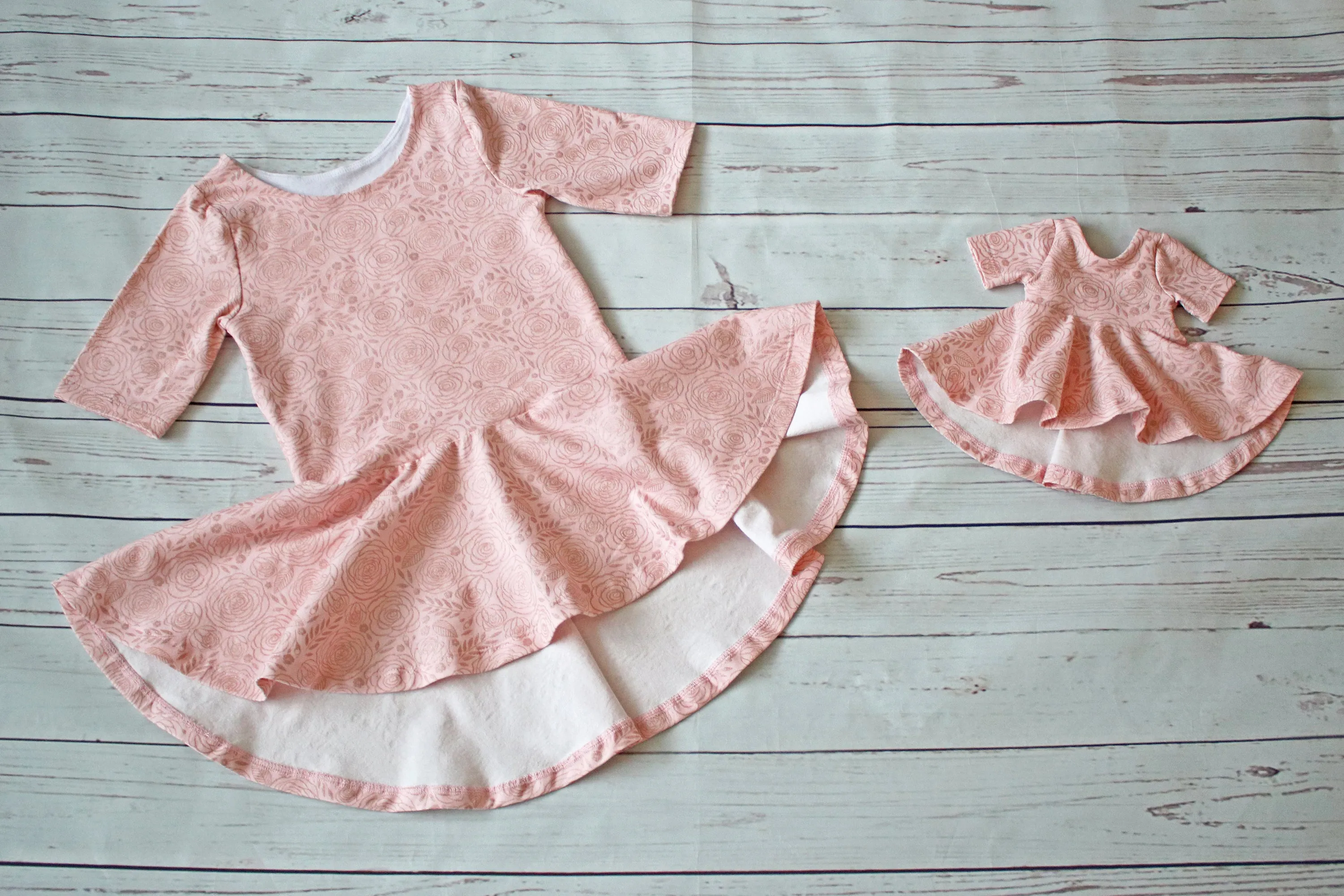 Mya Hi-Lo Peplum Top