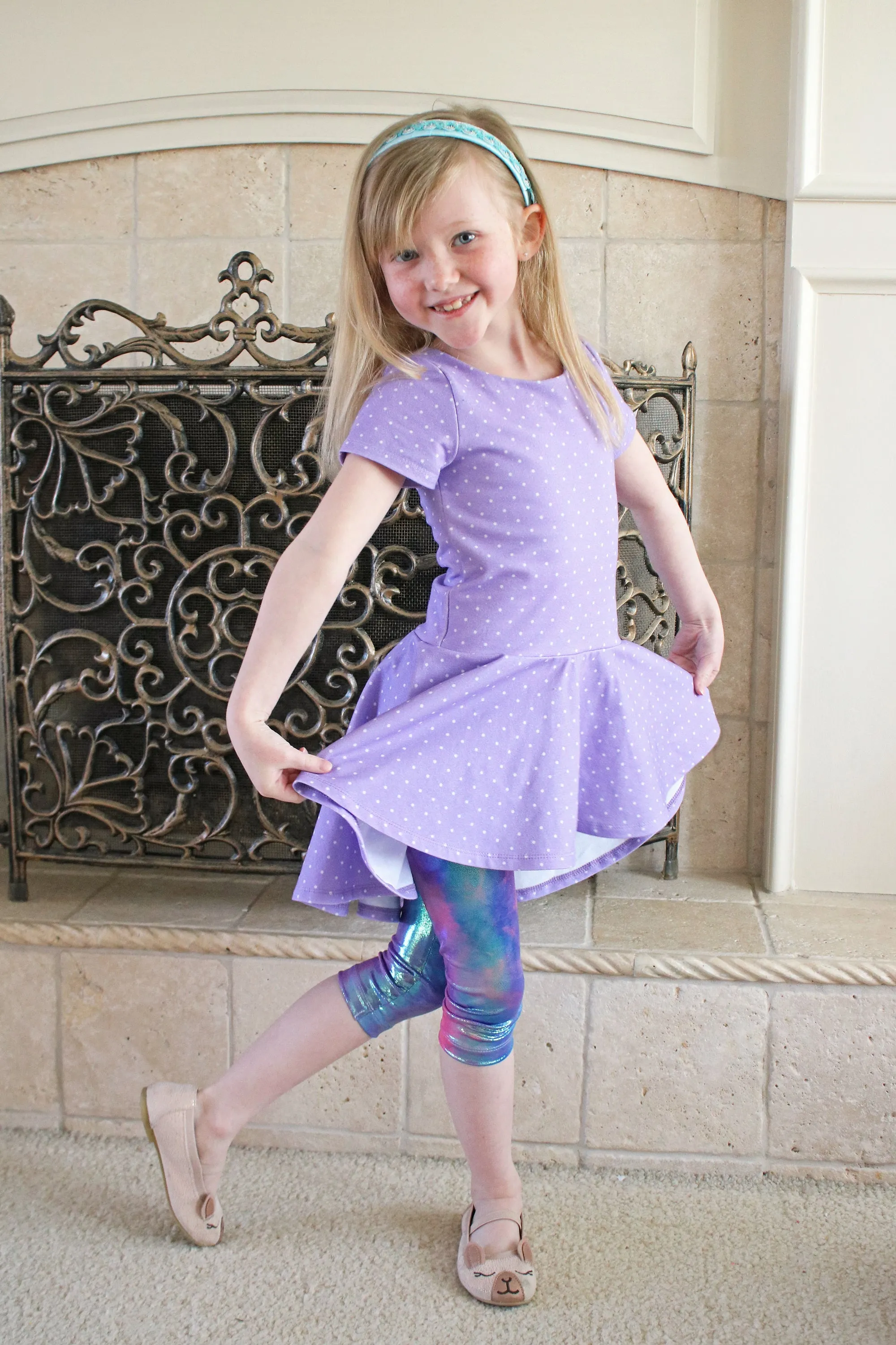 Mya Hi-Lo Peplum Top