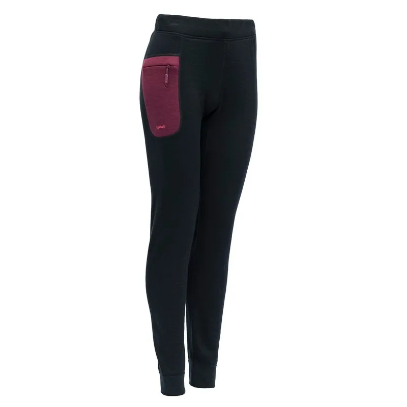 NIBBA MERINO PANTS ZIP-POCKET WMN INK
