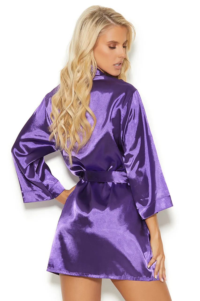 Sexy Satin Robe