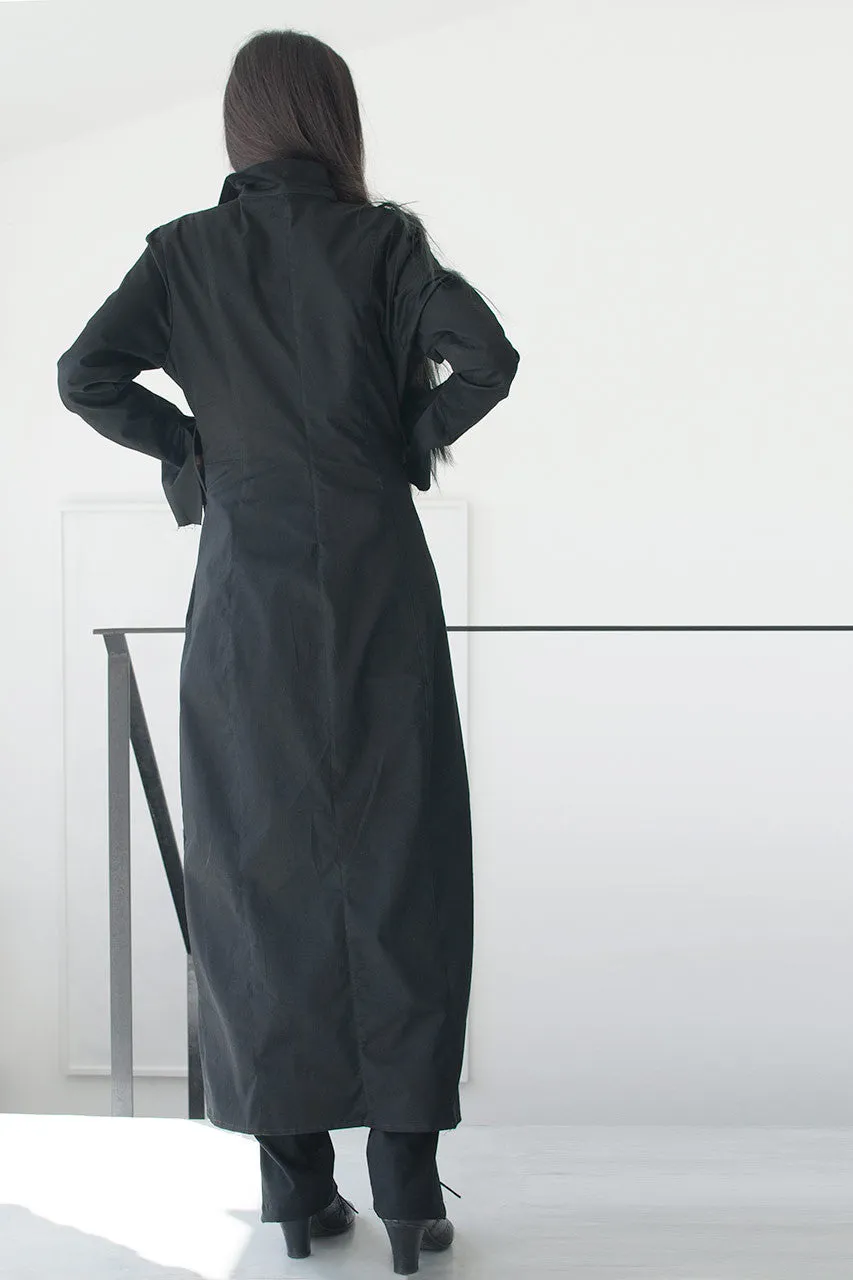 TRENCH COAT - black