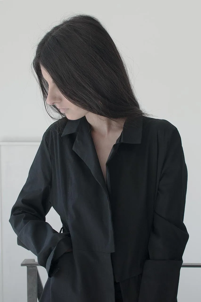 TRENCH COAT - black